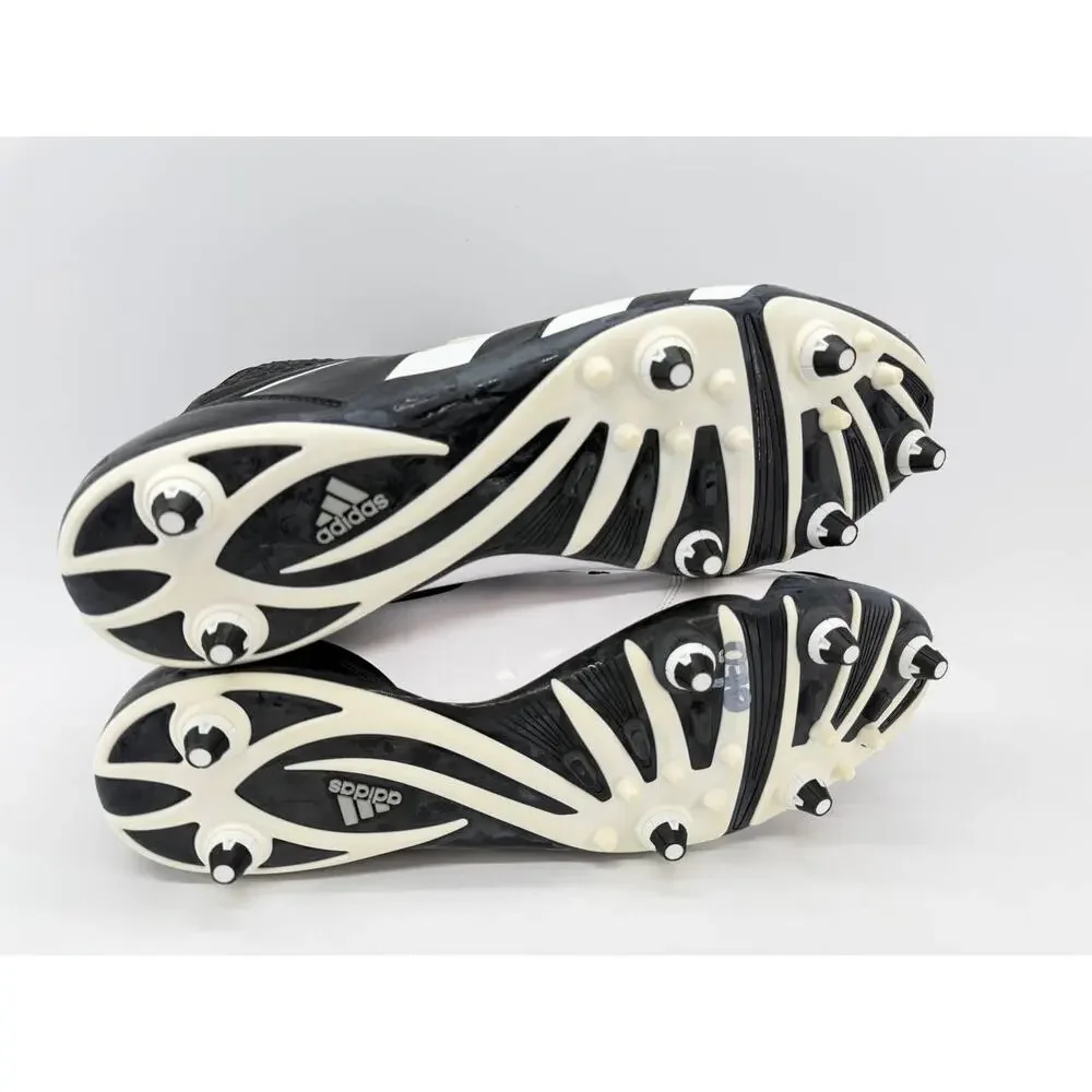 adidas Malice D Mid Football Cleats Men’s Size 17 Black White G20575